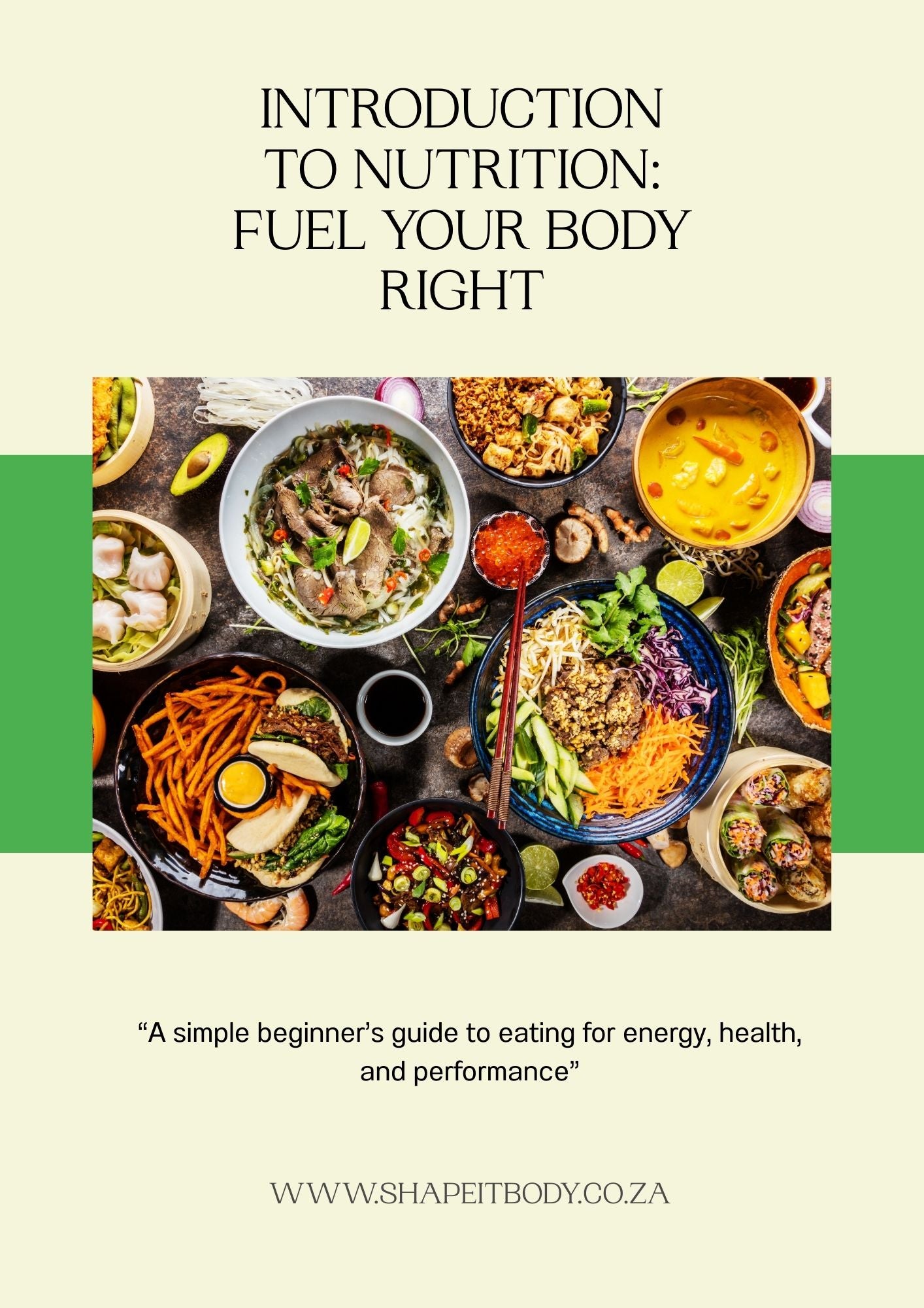Introduction to Nutrition: Fuel Your Body Right