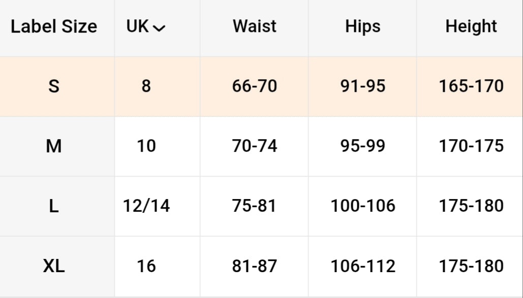 High Waisted Garment